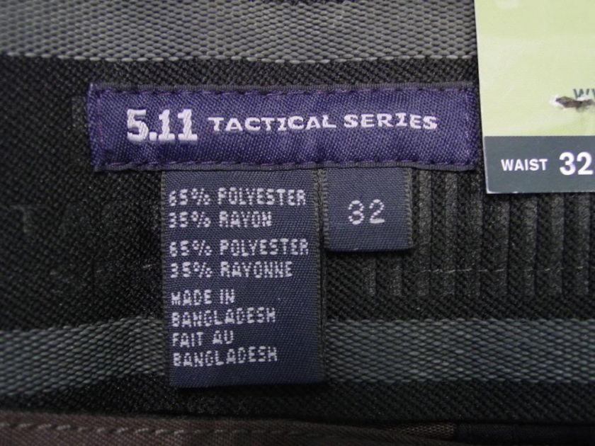 New 5.11 Class B Uniform Pant Trouser Size 32 Unhemmed 44058 Tactical 