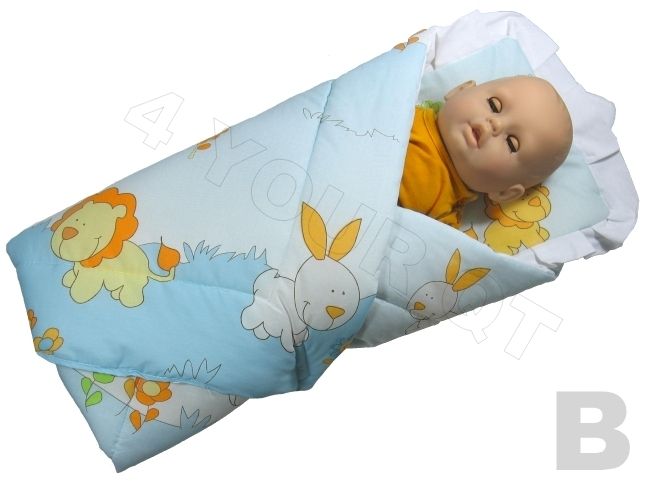 New Baby Infant Sleeping Bag Horn Wrap Swaddle Me Sleepsack Blanket 