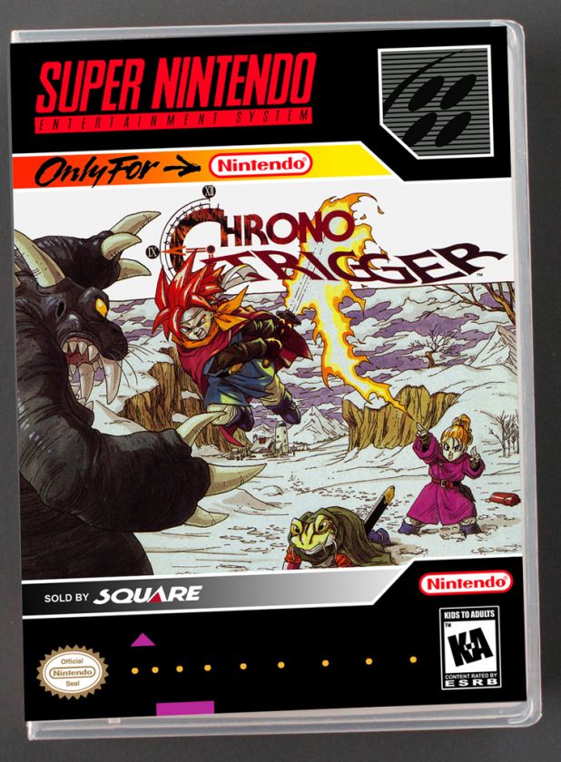 SNES Chrono Trigger Game Case *NO GAME*  
