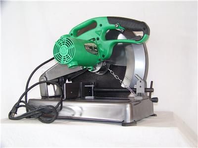 Hitachi Chop Saw 14Inch Portable CC14SF Large Wheel Metal Cut Off 