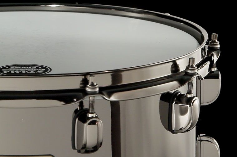 2012 TAMA S.L.P. BLACK BRASS SNARE WITH CASE [VIDEO DEMO]  