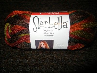 Premier Starbella Ruffle Net Style Yarn Autumn  