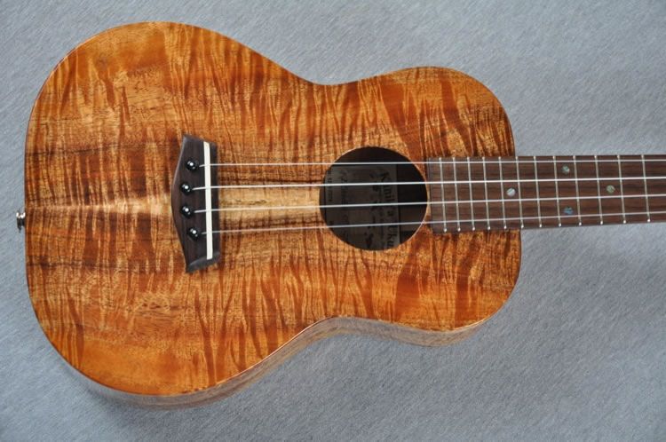 Kanilea K 1 Tenor Premium Koa Hawaiian Electric Ukulele   Made In 