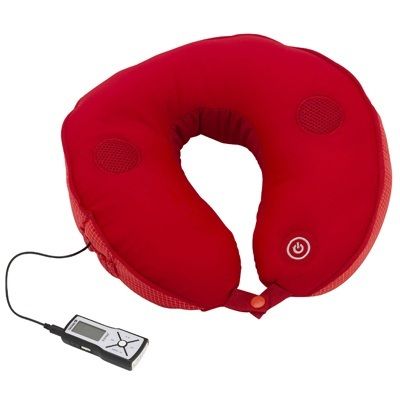 New U Neck Rest Travel Massage Music Pillow  Speaker  