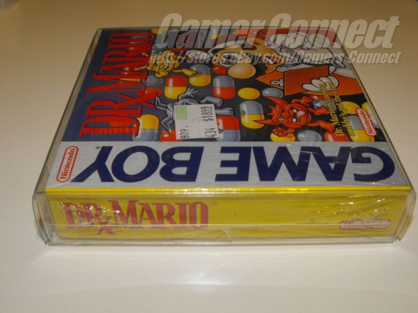 Dr. Mario Original Game Boy BRAND NEW H SEAM SEALED OOP  