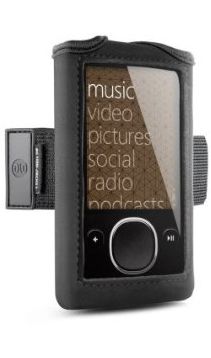 DLO Zune 80GB 120GB ARMBAND CASE Action Jacket Blk NEW 836258576277 